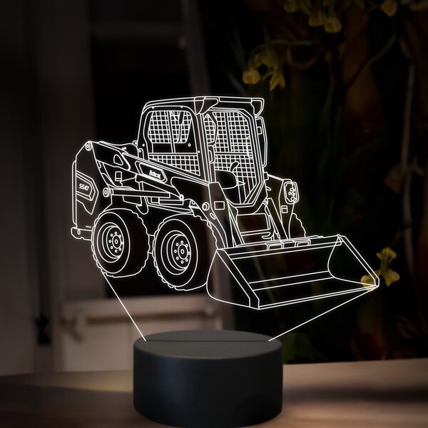 Beling 3D lampa, Bobcat S510, 16 farebná, BA06