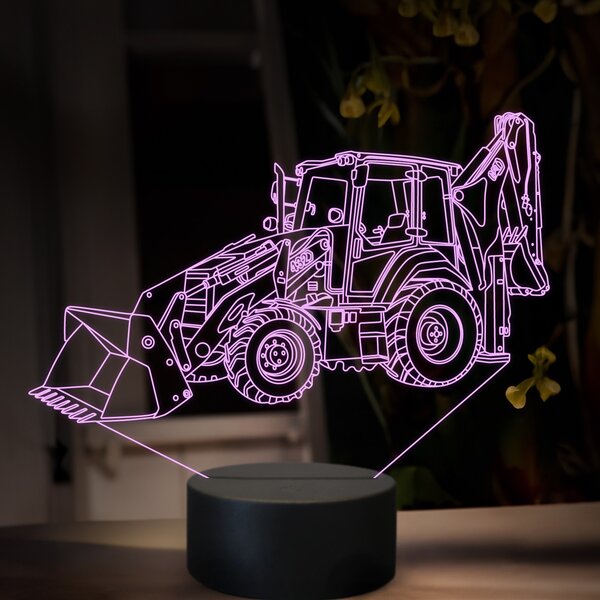 Beling 3D lampa, Cat 432F, 16 farebná, BA07