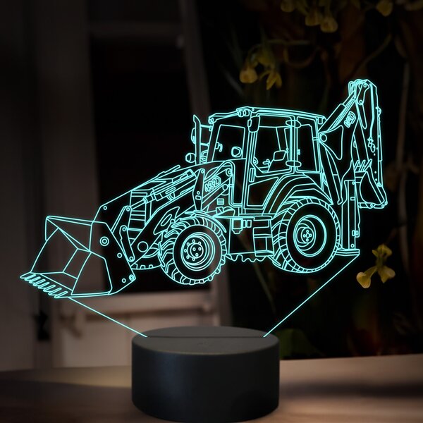 Beling 3D lampa, Cat 432F, 16 farebná, BA07