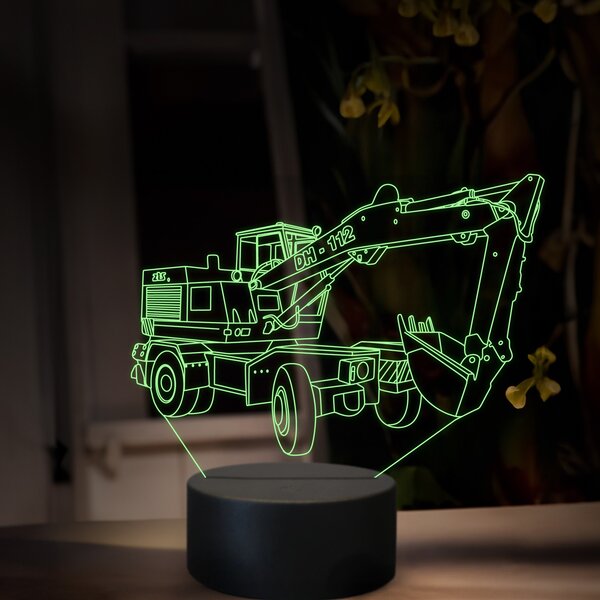 Beling 3D lampa, DH 112, 16 farebná, BA09