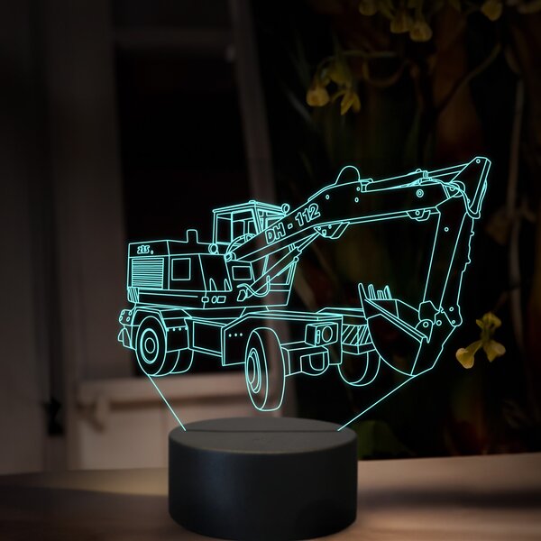 Beling 3D lampa, DH 112, 16 farebná, BA09