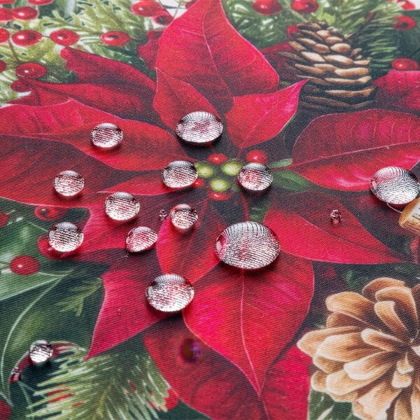 Stredový obrus s teflónovou úpravou CHRISTMAS STAR 85 x 85 cm
