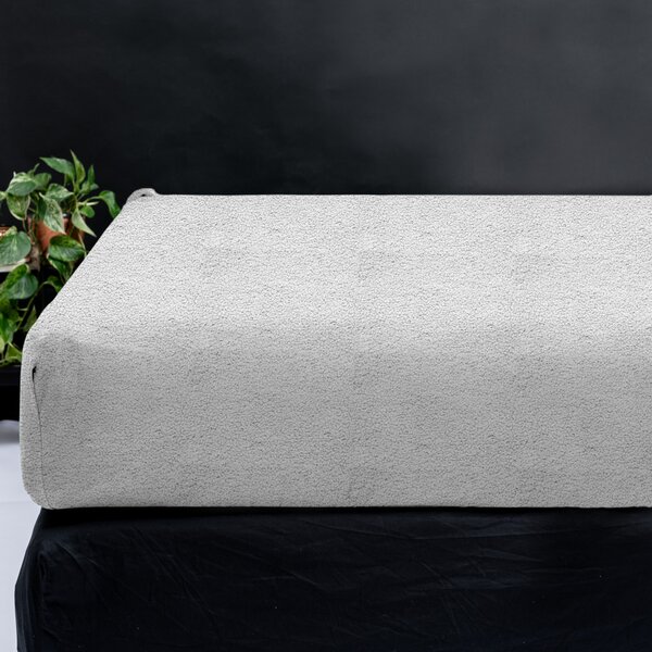 Sleeptime Šedé mikroplyšové prestieradlo Veľkosť: 90x200