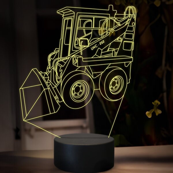 Beling 3D lampa, Unc 060, 16 farebná, BA16