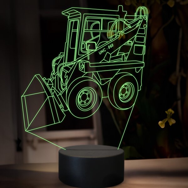 Beling 3D lampa, Unc 060, 16 farebná, BA16