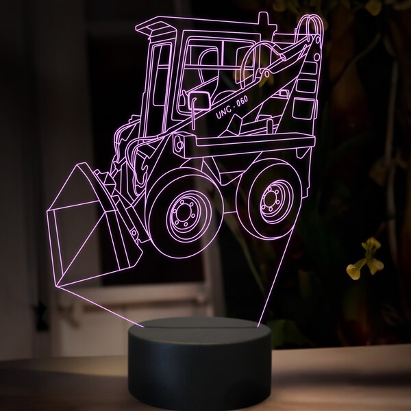 Beling 3D lampa, Unc 060, 16 farebná, BA16