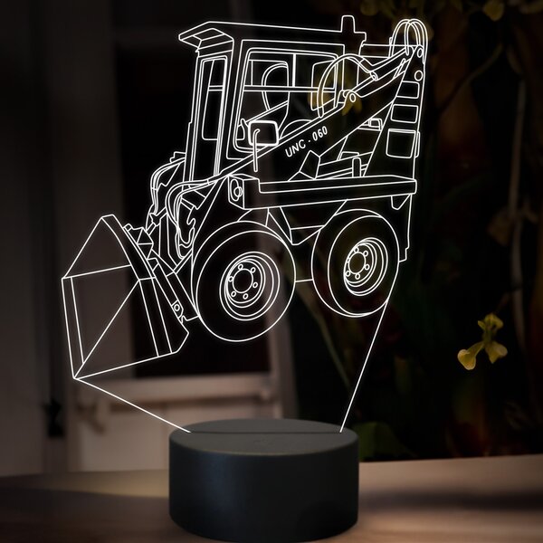 Beling 3D lampa, Unc 060, 16 farebná, BA16