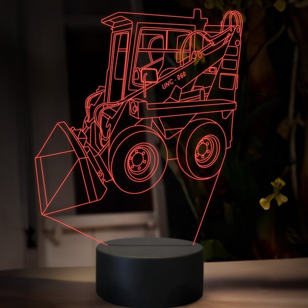Beling 3D lampa, Unc 060, 16 farebná, BA16