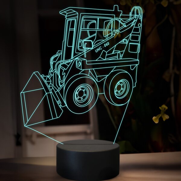 Beling 3D lampa, Unc 060, 16 farebná, BA16