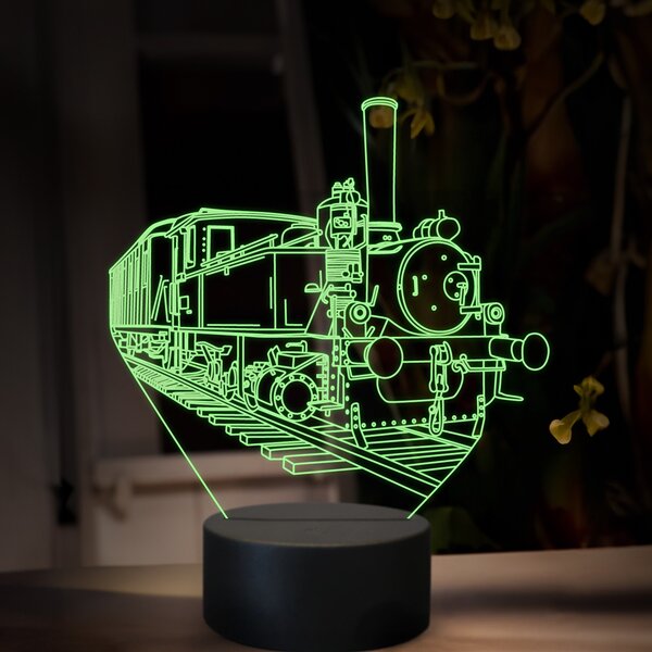 Beling 3D lampa, Parný rušeň 310.5 ''Kafemlejnek'', 16 farebná, SXR61