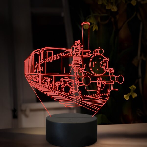 Beling 3D lampa, Parný rušeň 310.5 ''Kafemlejnek'', 16 farebná, SXR61