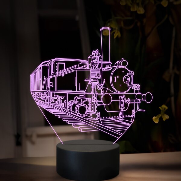 Beling 3D lampa, Parný rušeň 310.5 ''Kafemlejnek'', 16 farebná, SXR61