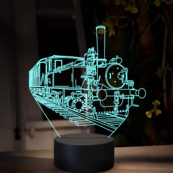 Beling 3D lampa, Parný rušeň 310.5 ''Kafemlejnek'', 16 farebná, SXR61