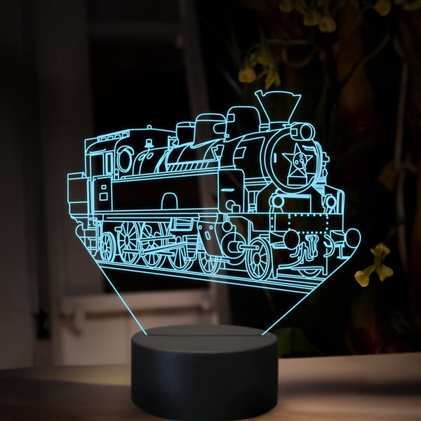 Beling 3D lampa, Parný rušeň 354.1, 16 farebná, SXR64