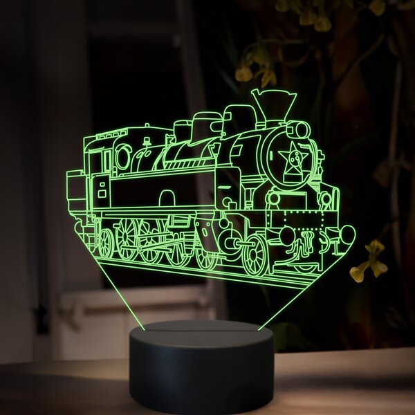 Beling 3D lampa, Parný rušeň 354.1, 16 farebná, SXR64