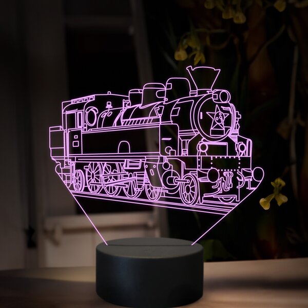 Beling 3D lampa, Parný rušeň 354.1, 16 farebná, SXR64