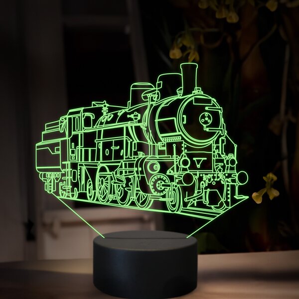 Beling 3D lampa, Parný rušeň 354.7, 16 farebná, SXR65
