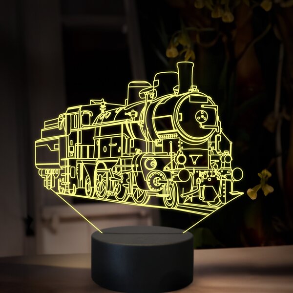 Beling 3D lampa, Parný rušeň 354.7, 16 farebná, SXR65