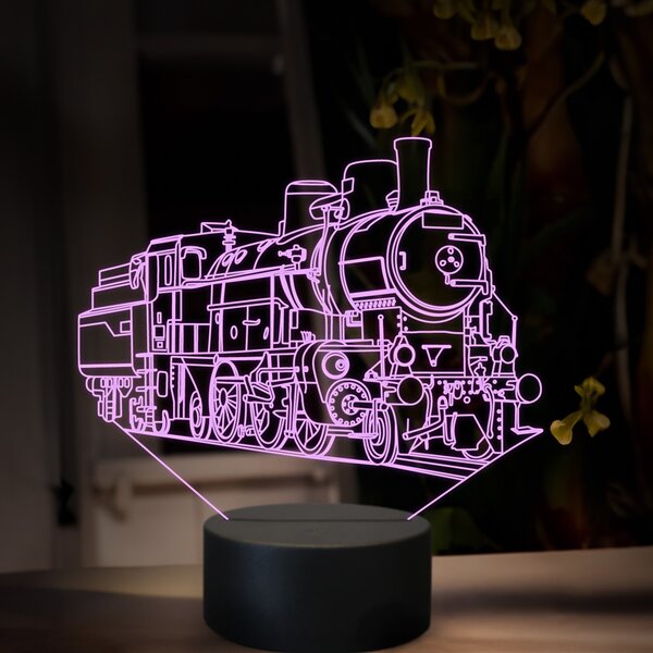 Beling 3D lampa, Parný rušeň 354.7, 16 farebná, SXR65