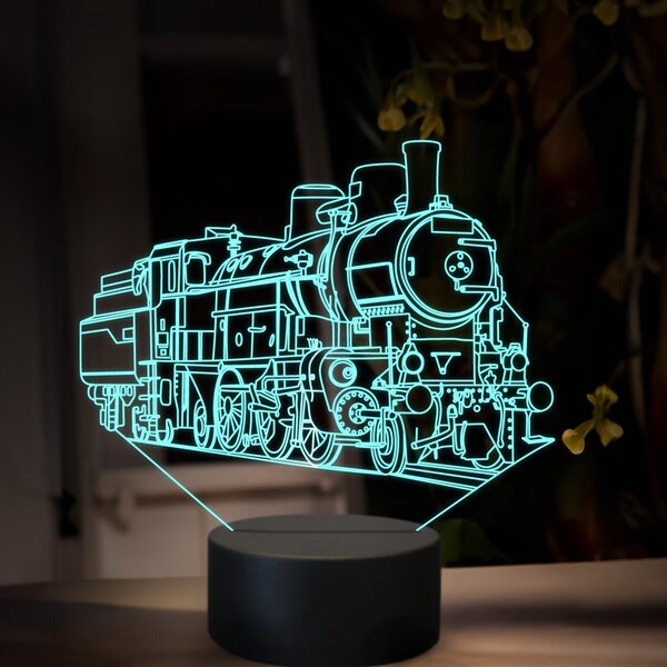 Beling 3D lampa, Parný rušeň 354.7, 16 farebná, SXR65
