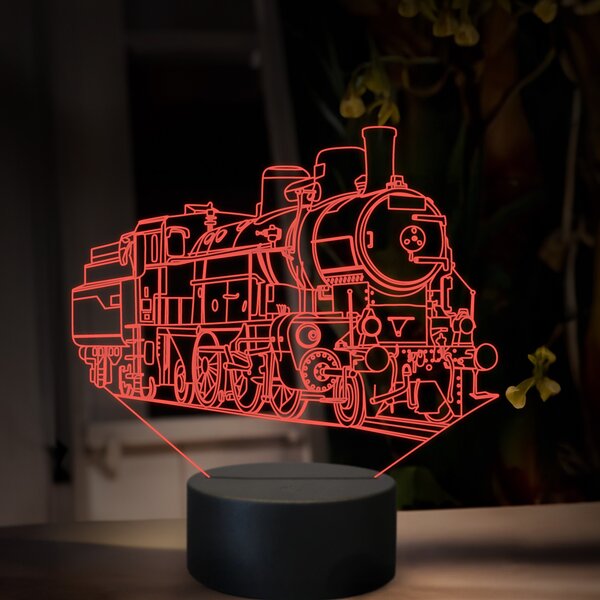 Beling 3D lampa, Parný rušeň 354.7, 16 farebná, SXR65