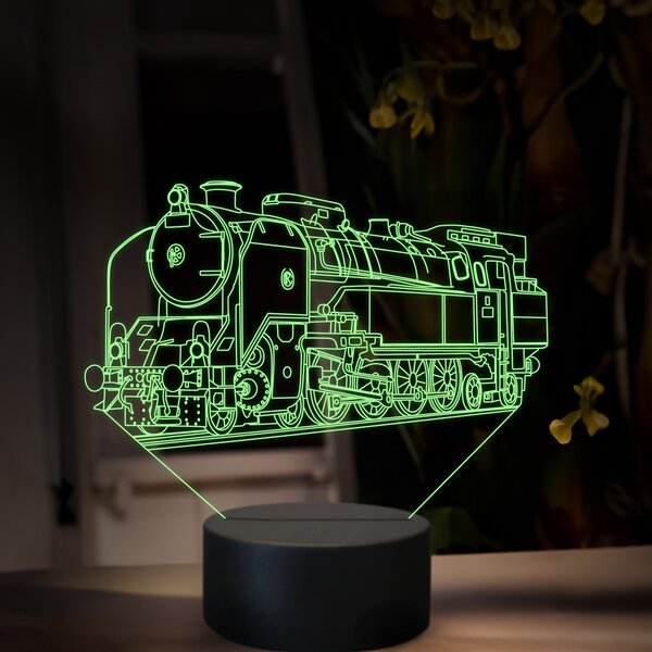 Beling 3D lampa, Parný rušeň 464.1, 16 farebná, SXR69
