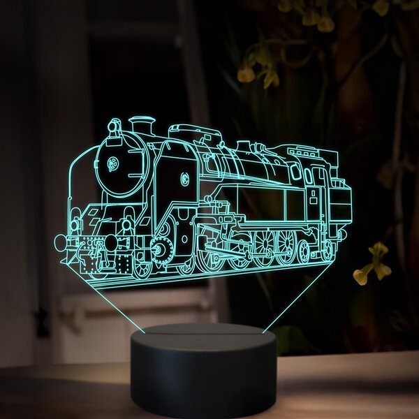 Beling 3D lampa, Parný rušeň 464.1, 16 farebná, SXR69