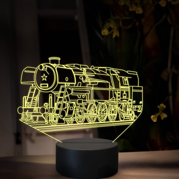 Beling 3D lampa, Parný rušeň 464.2 Rosnička, 16 farebná, SXR68