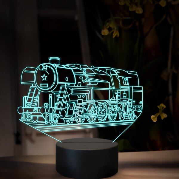 Beling 3D lampa, Parný rušeň 464.2 Rosnička, 16 farebná, SXR68