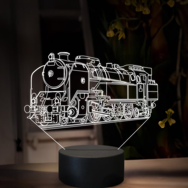 Beling 3D lampa, Parný rušeň 464.1, 16 farebná, SXR69
