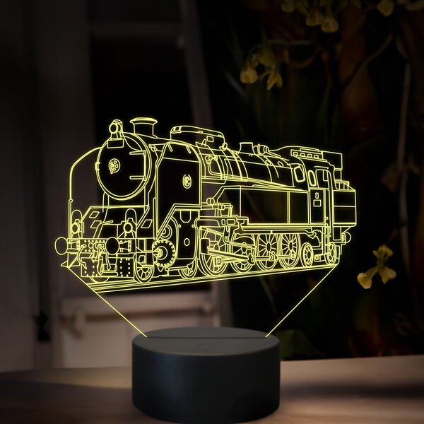 Beling 3D lampa, Parný rušeň 464.1, 16 farebná, SXR69