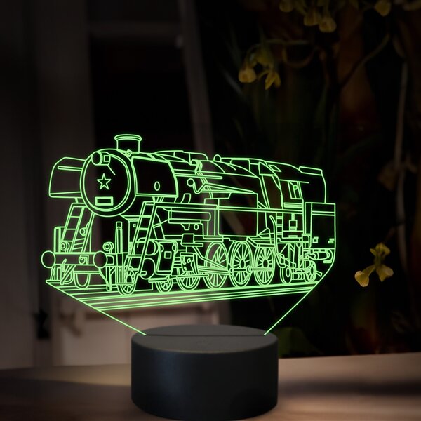 Beling 3D lampa, Parný rušeň 464.2 Rosnička, 16 farebná, SXR68