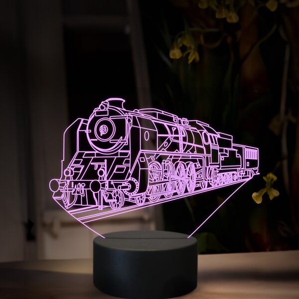 Beling 3D lampa, Parný rušeň 486.0-''Zelený Anton'', 16 farebná, SXR72