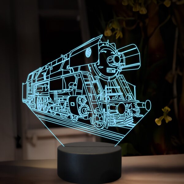Beling 3D lampa, Parný rušeň 477.0-''Papagáj'', 16 farebná, SXR71