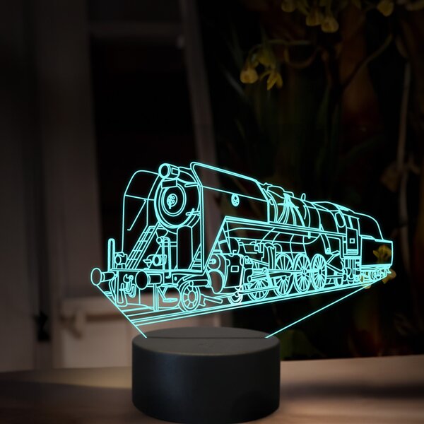 Beling 3D lampa, Parný rušeň 475.1-Šlachtična, 16 farebná, SXR70