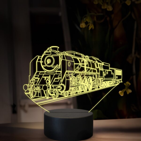 Beling 3D lampa, Parný rušeň 486.0-''Zelený Anton'', 16 farebná, SXR72