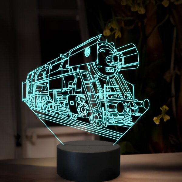 Beling 3D lampa, Parný rušeň 477.0-''Papagáj'', 16 farebná, SXR71