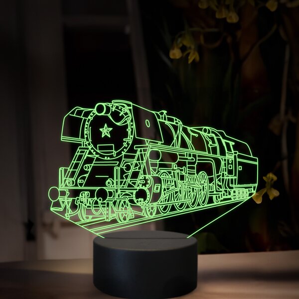 Beling 3D lampa, Parný rušeň 498.1-Albatros, 16 farebná, SXR74