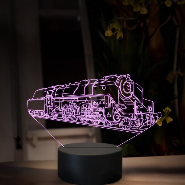 Beling 3D lampa, Parný rušeň 498.0-Albatros nulka, 16 farebná, SXR73