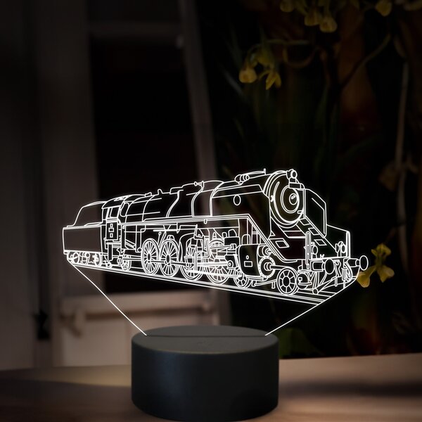 Beling 3D lampa, Parný rušeň 498.0-Albatros nulka, 16 farebná, SXR73