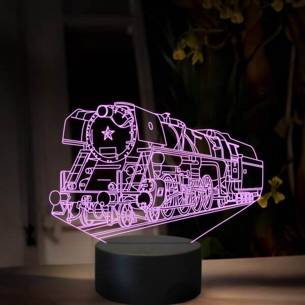 Beling 3D lampa, Parný rušeň 498.1-Albatros, 16 farebná, SXR74