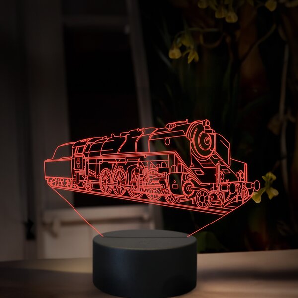 Beling 3D lampa, Parný rušeň 498.0-Albatros nulka, 16 farebná, SXR73