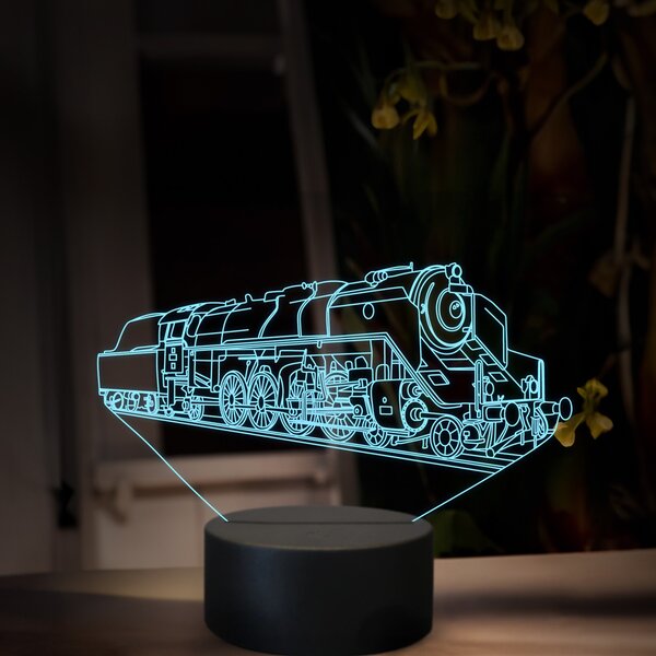 Beling 3D lampa, Parný rušeň 498.0-Albatros nulka, 16 farebná, SXR73