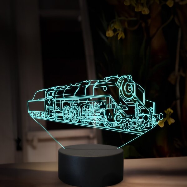 Beling 3D lampa, Parný rušeň 498.0-Albatros nulka, 16 farebná, SXR73