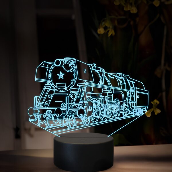 Beling 3D lampa, Parný rušeň 498.1-Albatros, 16 farebná, SXR74
