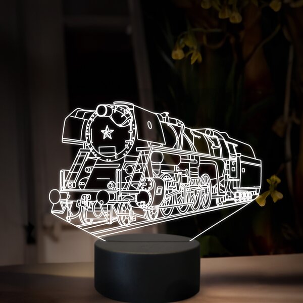 Beling 3D lampa, Parný rušeň 498.1-Albatros, 16 farebná, SXR74