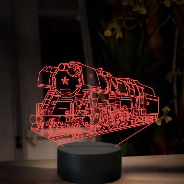 Beling 3D lampa, Parný rušeň 498.1-Albatros, 16 farebná, SXR74