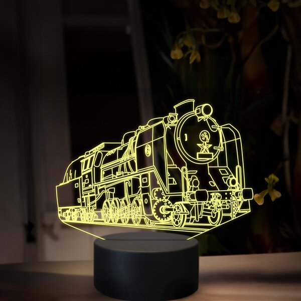 Beling 3D lampa, Parný rušeň 534.03-''Kremák'', 16 farebná, SXR76