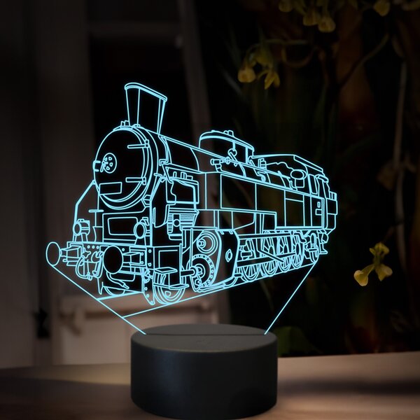 Beling 3D lampa, Parný rušeň 524.1, 16 farebná, SXR75
