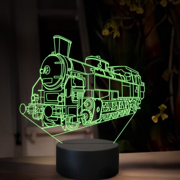 Beling 3D lampa, Parný rušeň 524.1, 16 farebná, SXR75